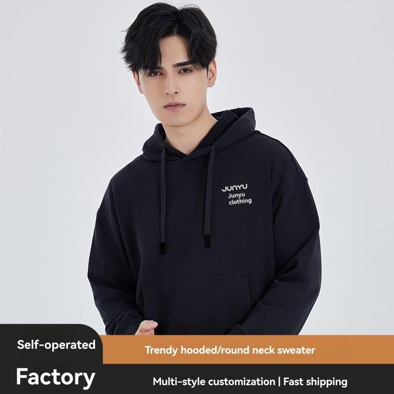 Mens Hoodies & Jackets | Crest Oversized Hoodie Clothing Hoodies & Jackets