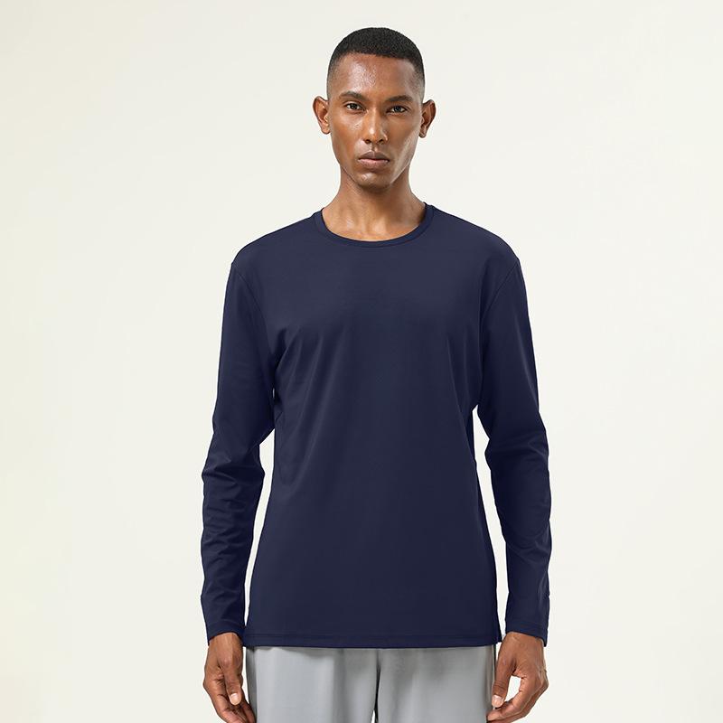 Mens T-Shirts & Tops | Crest Long Sleeve T-Shirt Clothing Mens