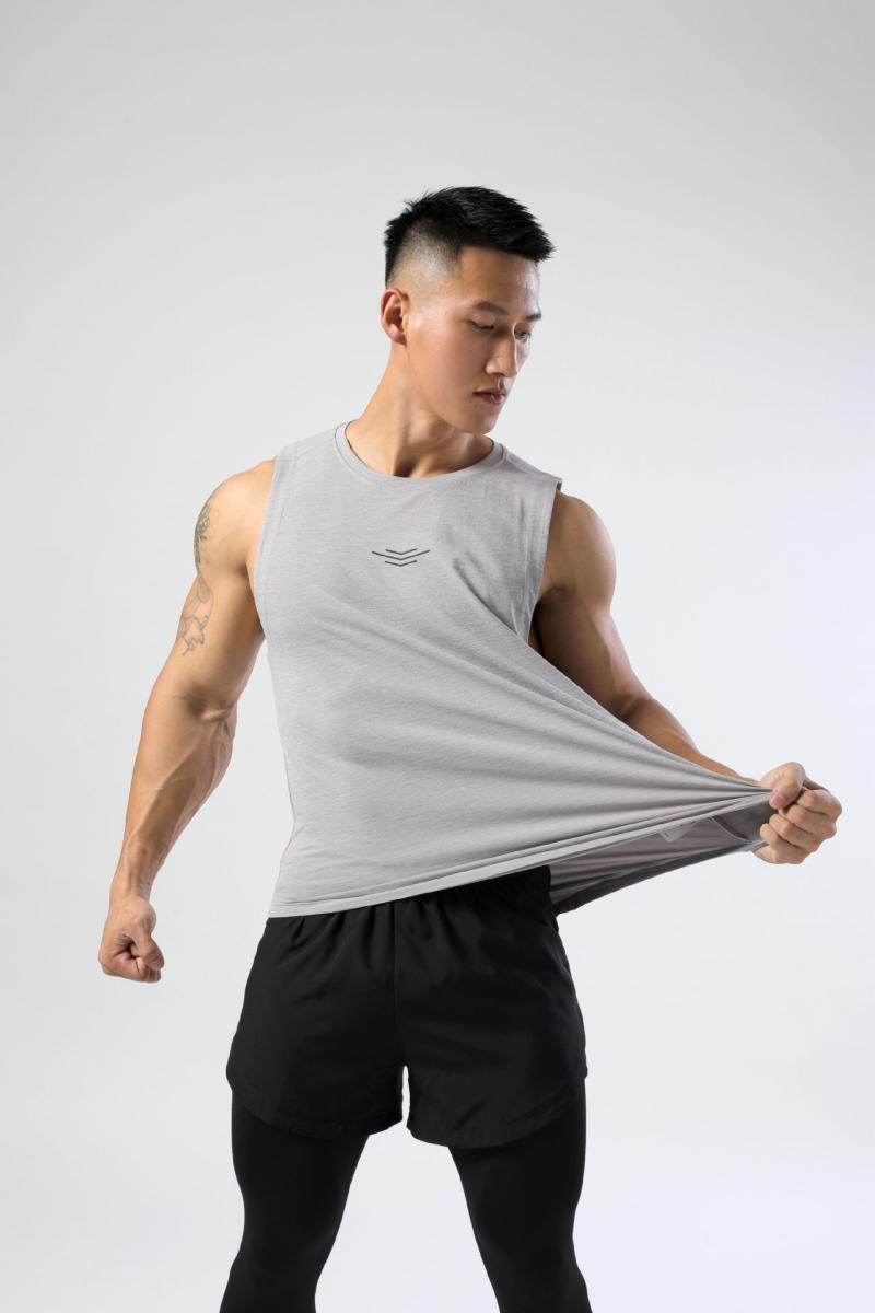 Mens Tank Tops | Crest Cotton Tank Clothing Mens