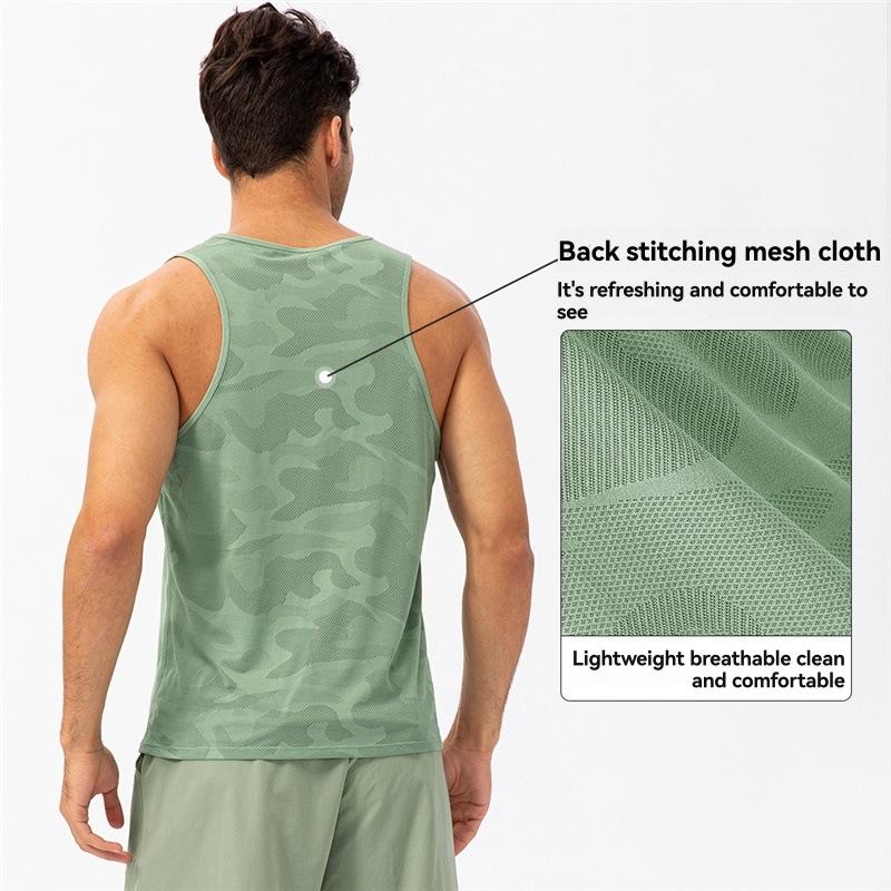 Mens Tank Tops | Geo Seamless Tank Clothing Mens