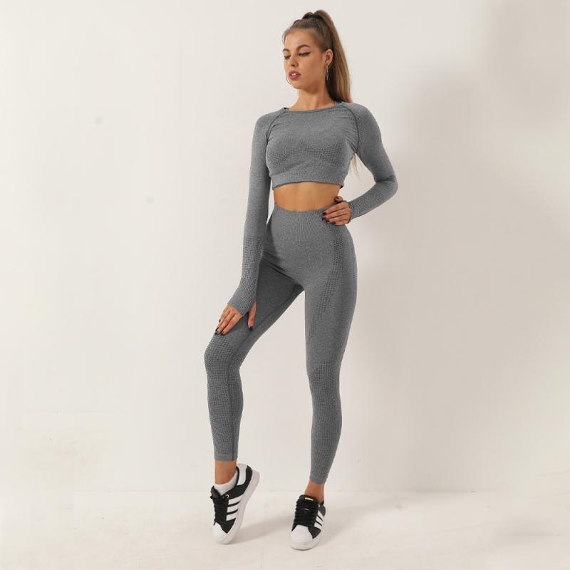 Womens Crop Tops | Flex Long Sleeve Crop Top Clothing Crop Tops