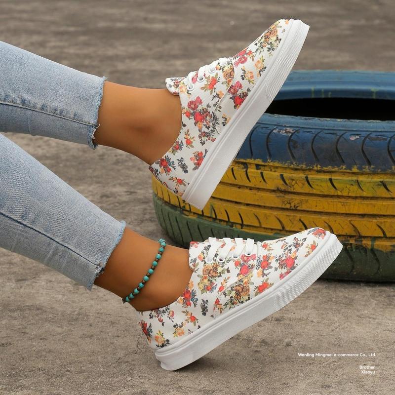 Womens Slip-Ons | Bobs B Extra Cute – Floral Night Shoes Slip-Ons